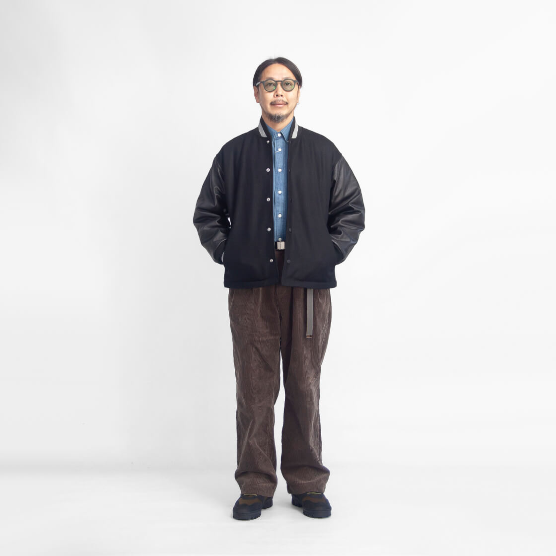 【2時間のみ値下げ】40's Butwin アワードジャケット BUTWIN バトウィン MARC ARROWS別注 ウール＆袖レザー アワード