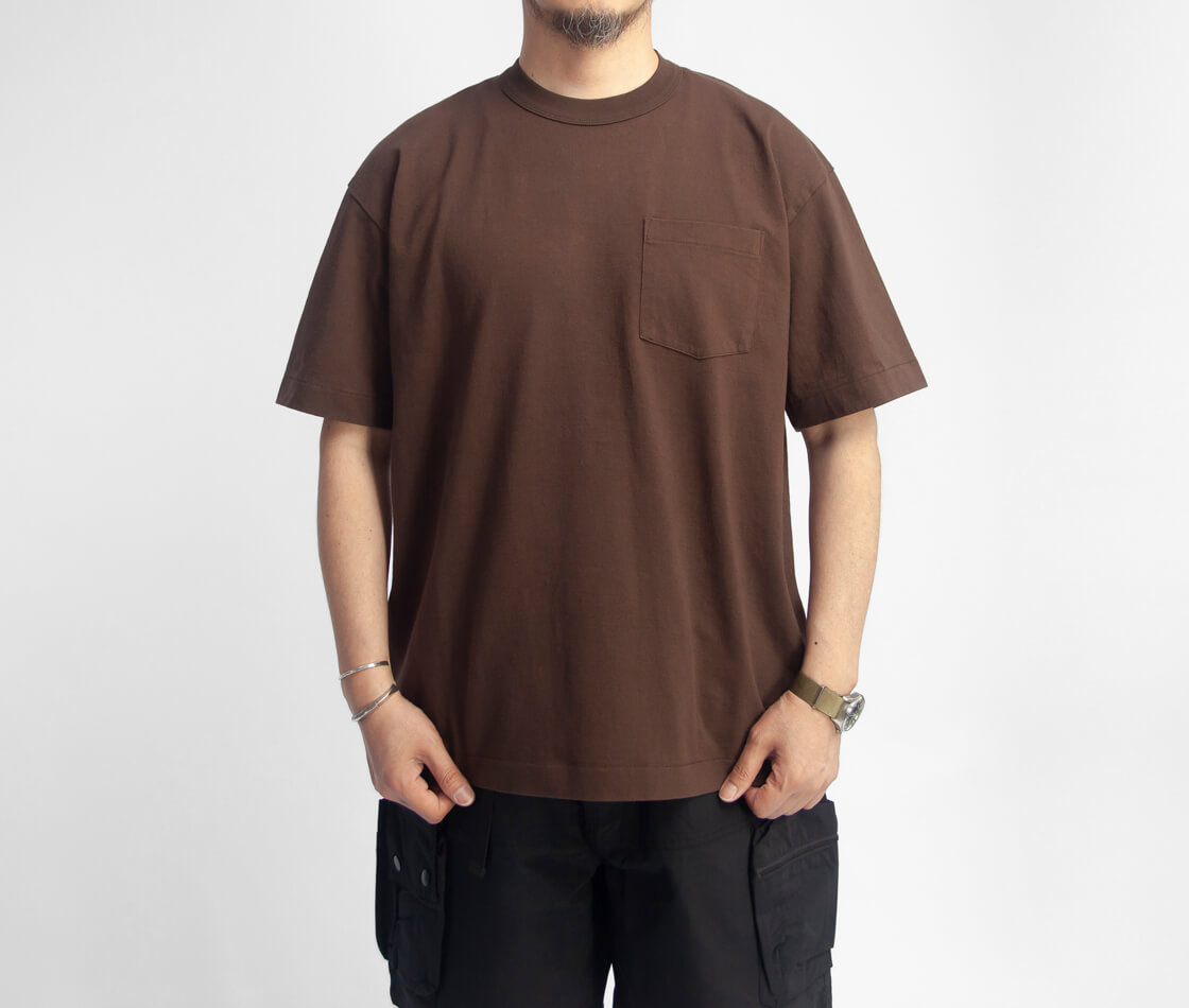 A.G.SPALDING&BROS A.G.スポルディング&ブロス ヘビーウエイト ポケットTシャツ 日本製 メンズ