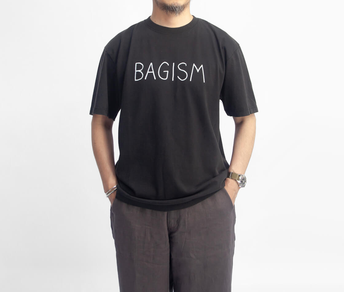 WORN FREE ウォーンフリー ジョン・レノン BAGISM プリントTシャツ ヴィンテージウォッシュ メンズ