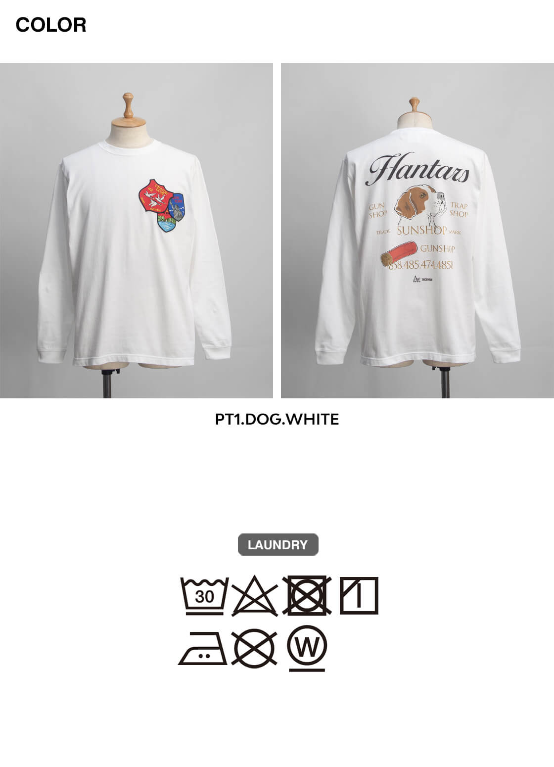 AW139 T シャツ&ワッペン スニーカーワッペンロンT - GeG OFFICIAL WEBSHOP