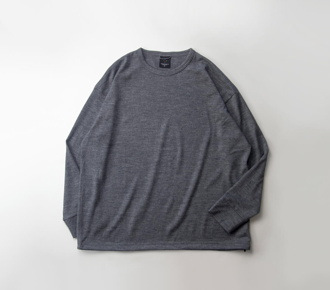 AXESQUIN アクシーズクイン ウォッシャブル メリノウール 裾ドロー