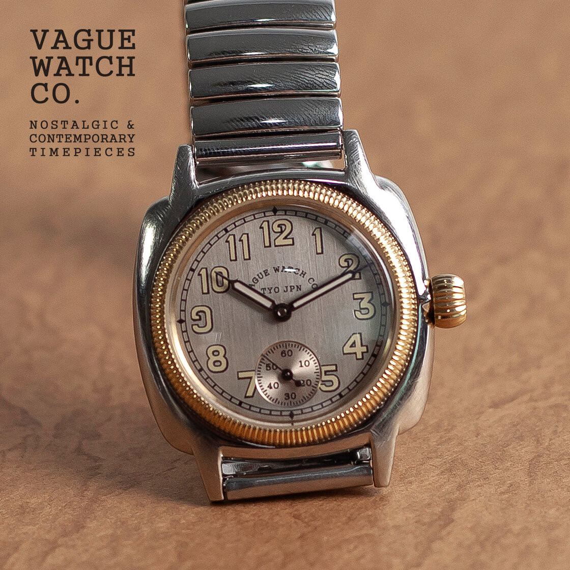 VAGUE WATCH Co. ヴァーグウォッチカンパニー Coussin Early Extension クッション クォーツ 腕時計 ウォッチ アンティーク