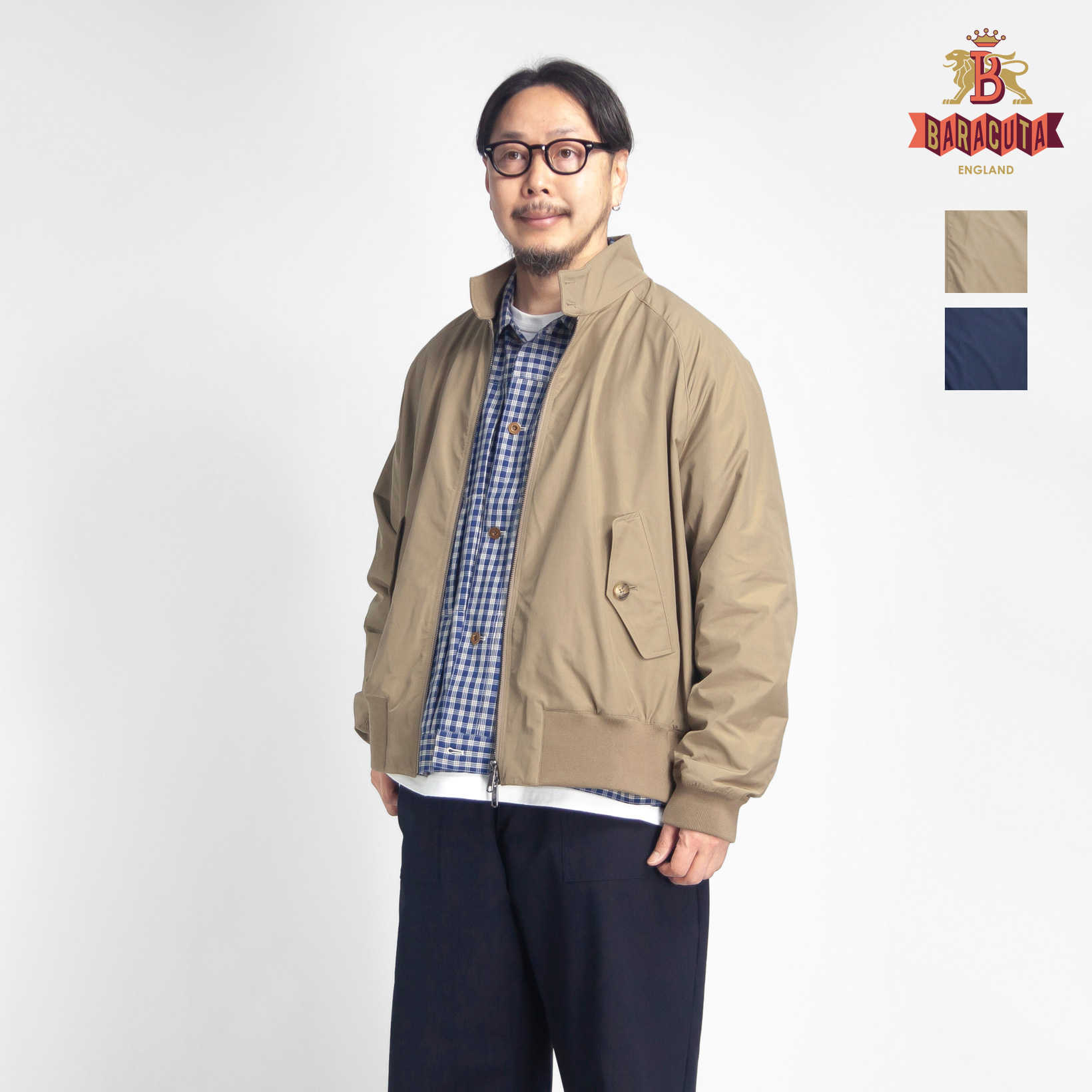 BARACUTA バラクータ CLICKER G9 ハリントンジャケット New Fit メンズ