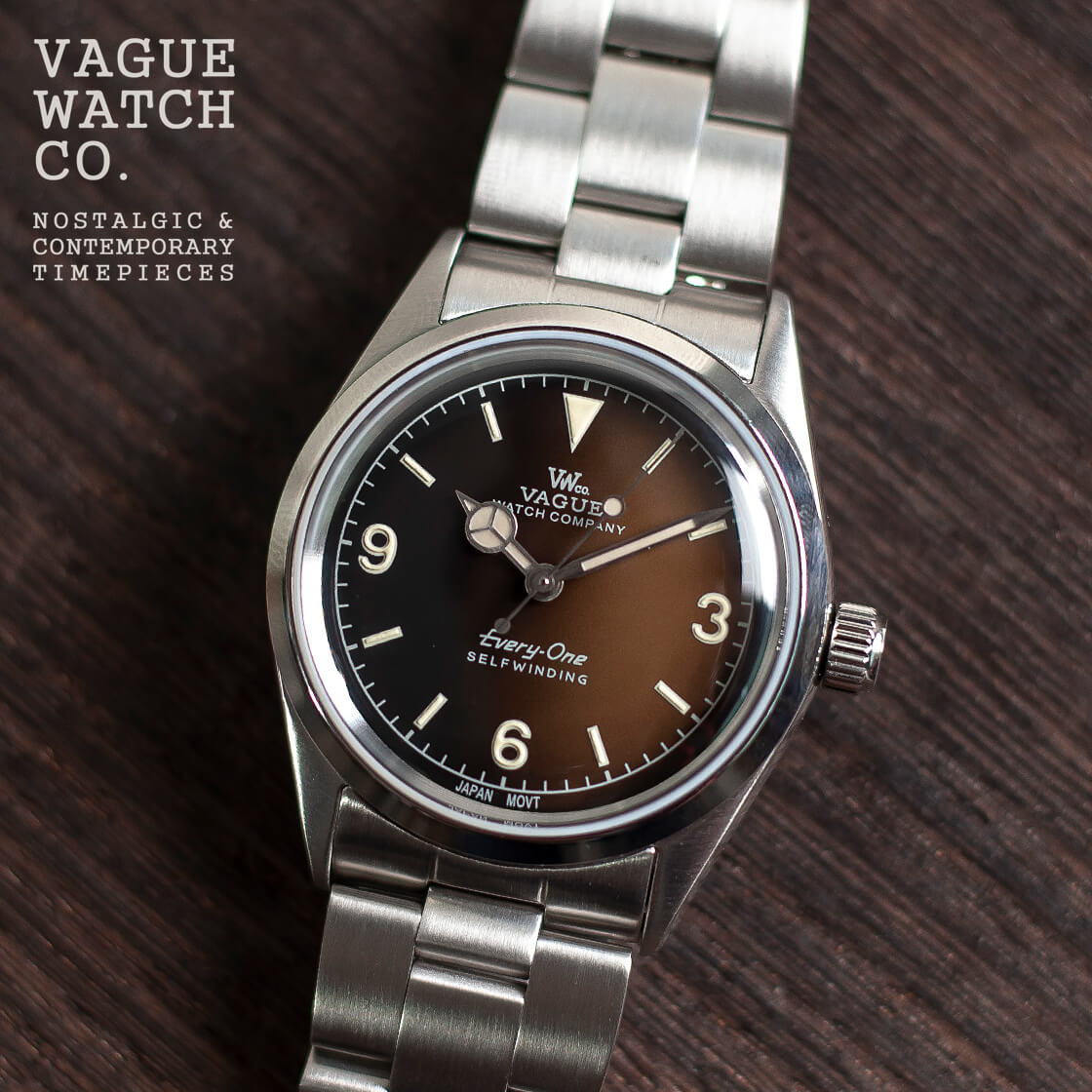 VAGUE WATCH Co. ヴァーグウォッチカンパニー Every-One Gradation 自動巻き 腕時計 ウォッチ アンティーク