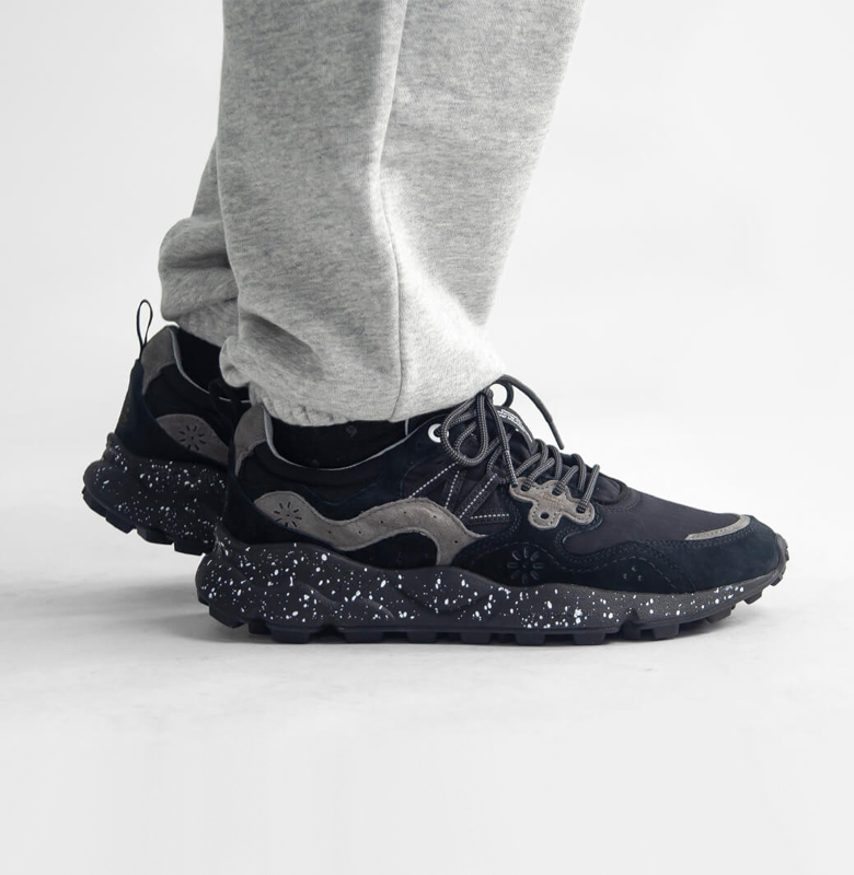 Flower MOUNTAIN フラワーマウンテン YAMANO3 ヤマノ3 スニーカー BLACK FM63103 メンズ