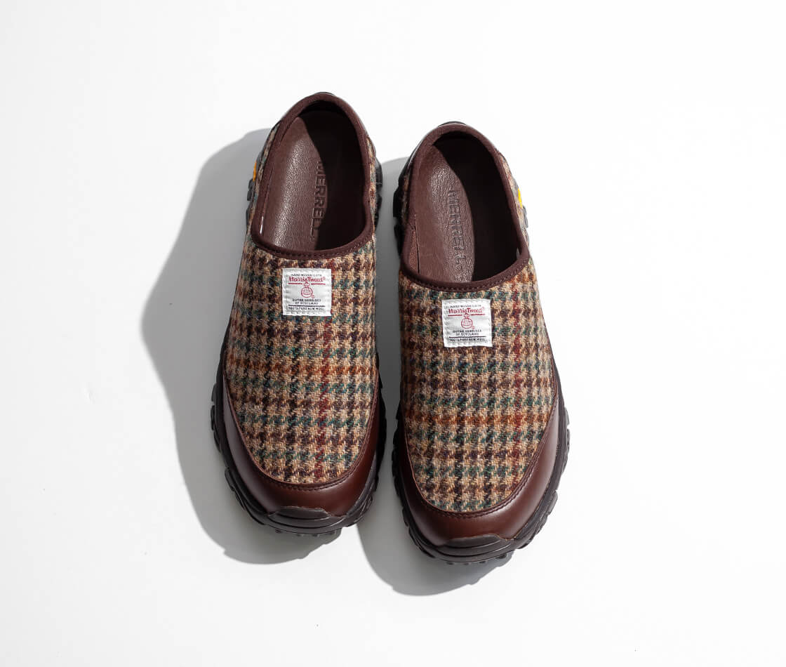 MERRELL メレル MOAB 2 SLIDE HARRIS TWEED モアブ 2 スライド ハリスツイード スニーカー スリッポン メンズ