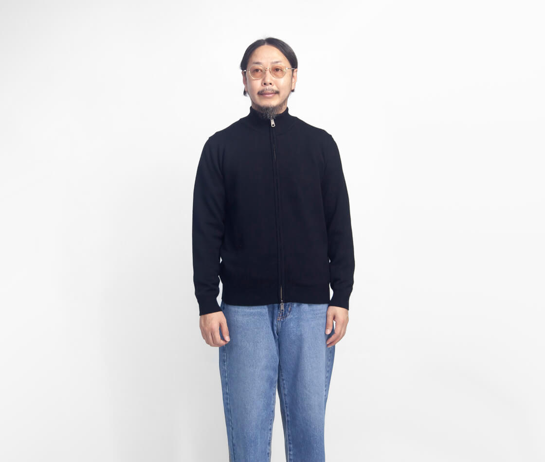 MOONCASTLE ムーンキャッスル エクストラファインメリノ ウールジップ