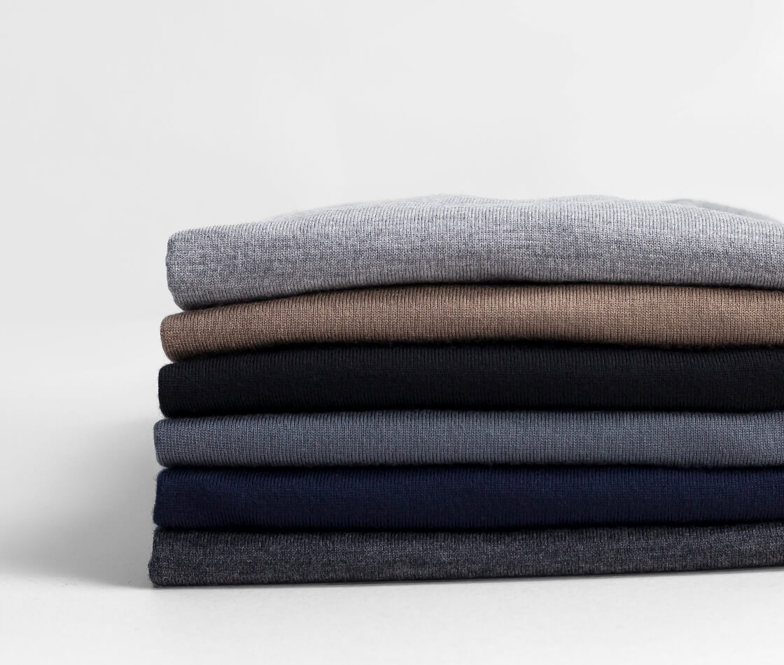 MOONCASTLE ムーンキャッスル WO2 エクストラファインメリノ クルーネックニット 月城ニット 日本製 メンズ