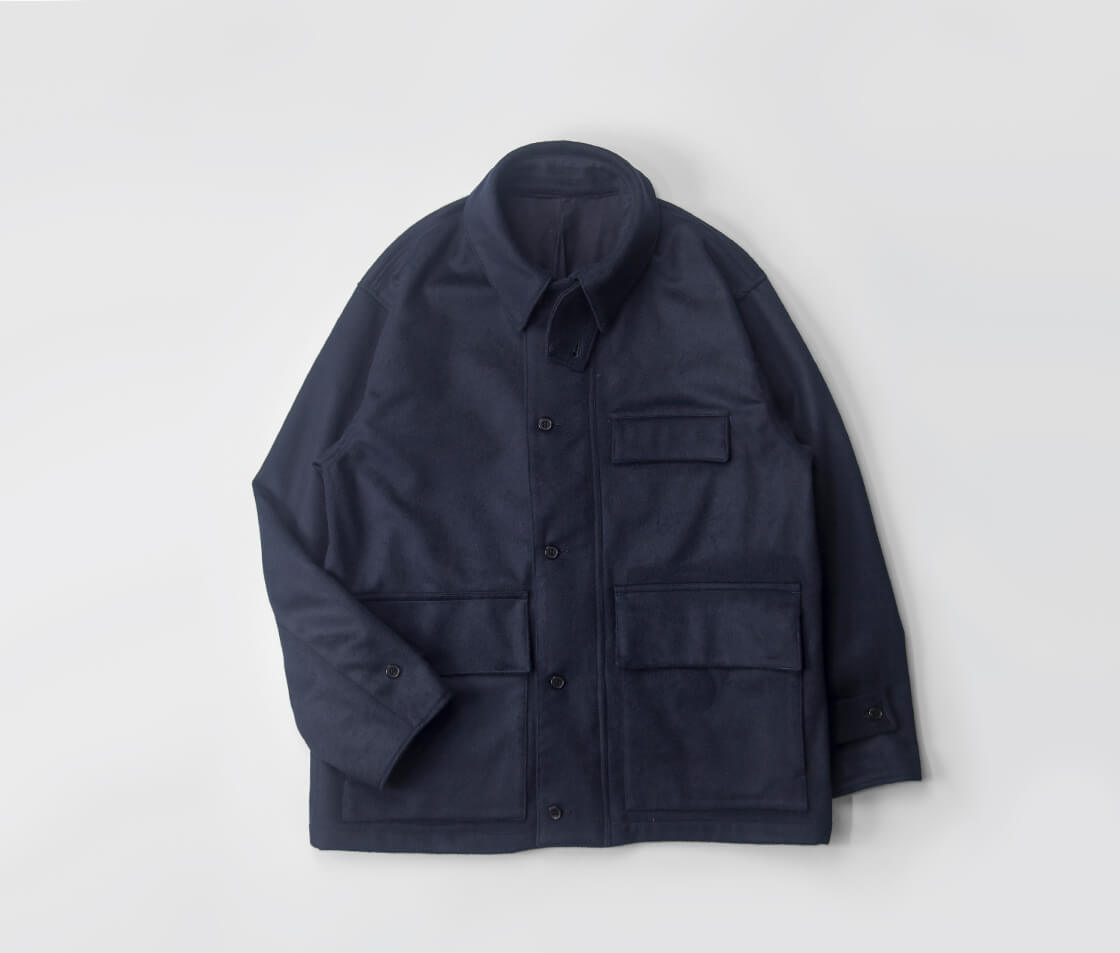 BRENA ブレナ GARDI ウールカシミヤフラノ ハンティングジャケット